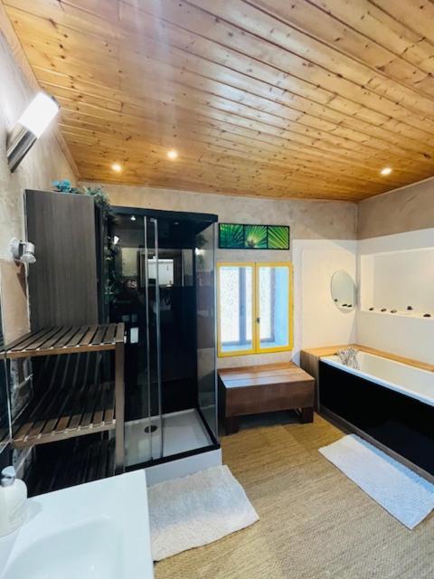 Maison De Village, Jacuzzi, Salle Cinema Valencin Exterior photo